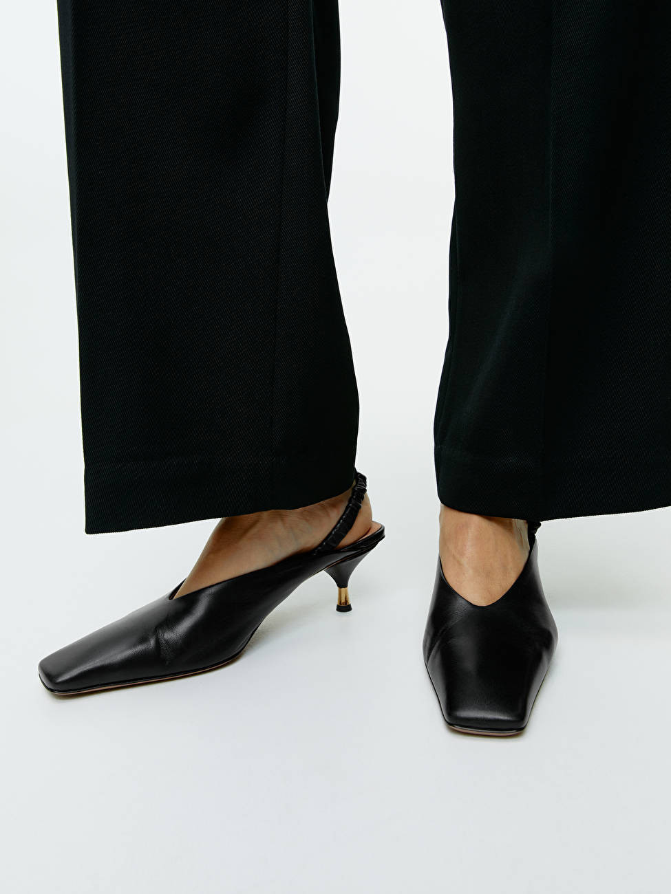 Slingback Leather Pumps | ARKET (US&UK)