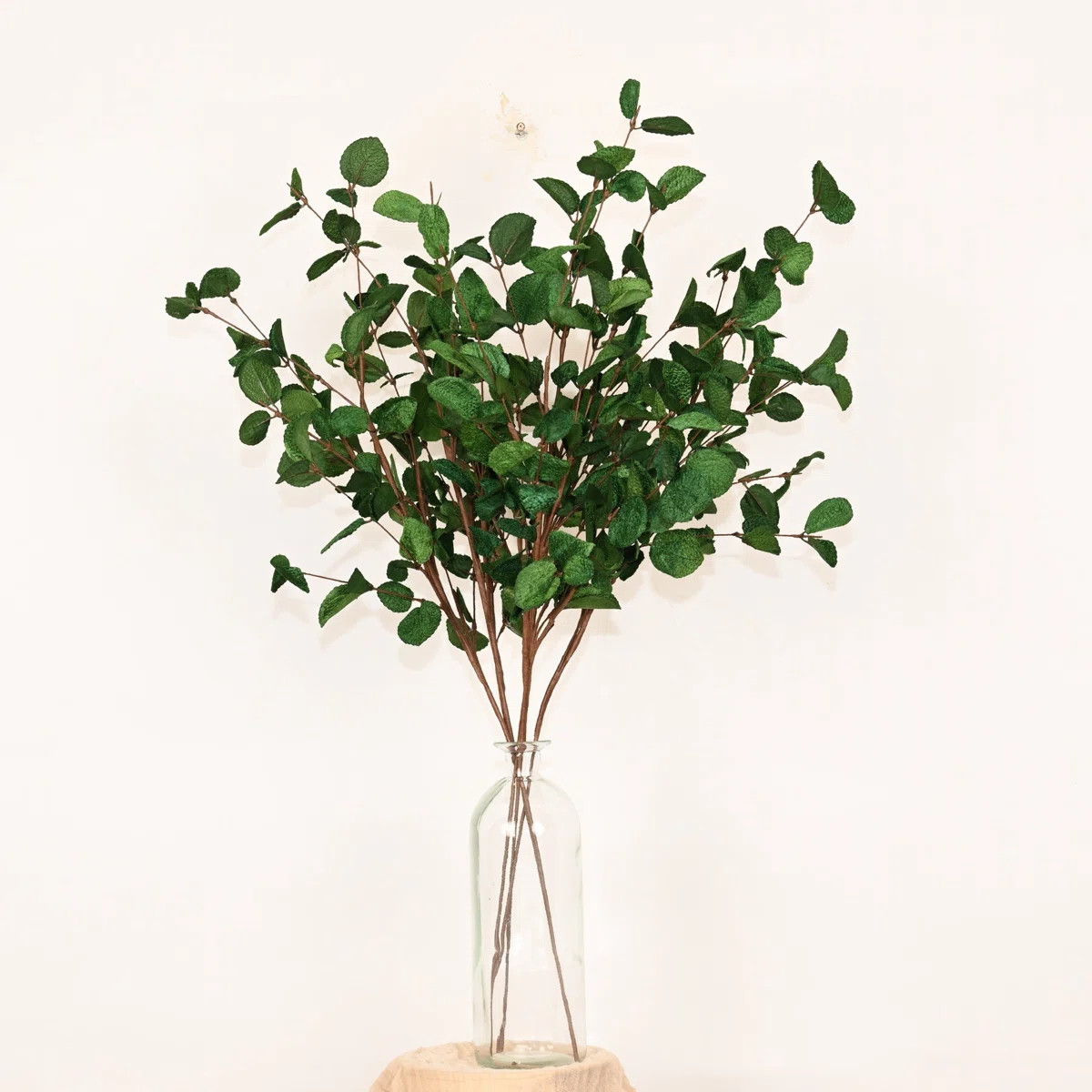 Artificial Farmhouse Fall Thanksgiving Floral Arrangement For Vase Filler, Mini Eucalyptus Faux F... | Wayfair North America