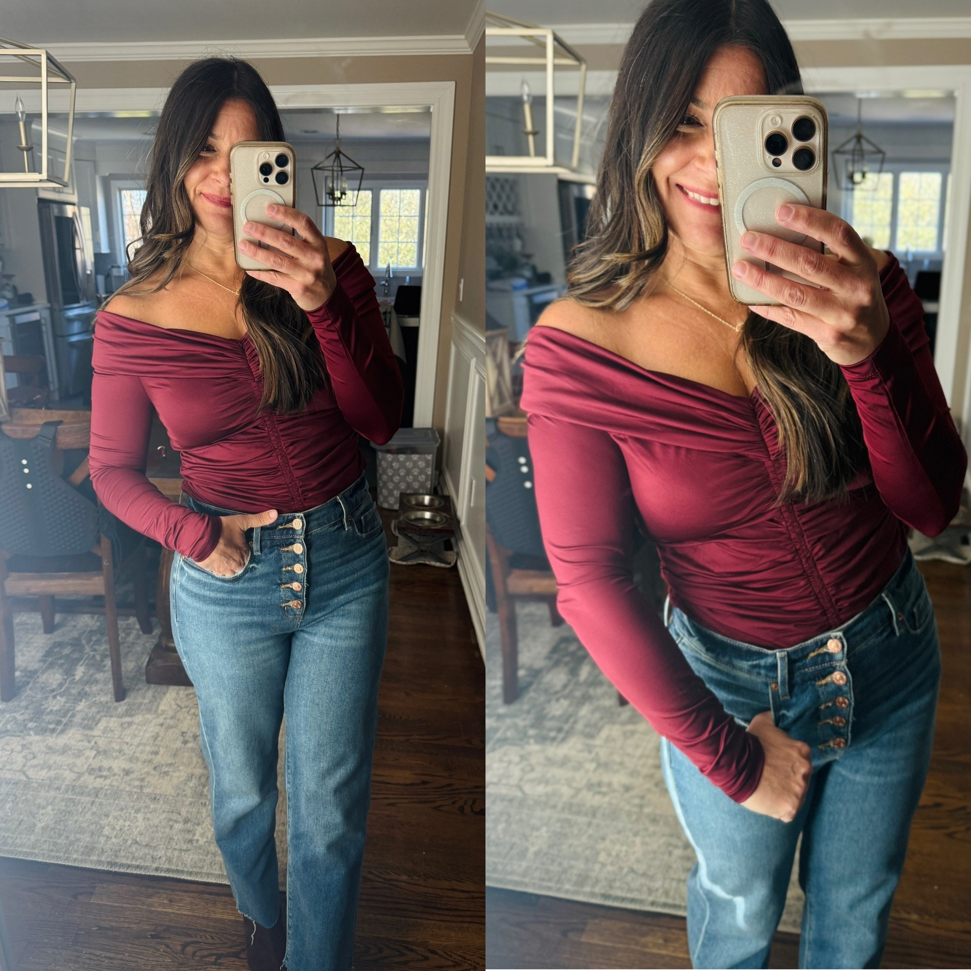 classic straight leg with an elevated top for the holidays. #loft #loveloft 

#LTKOver40