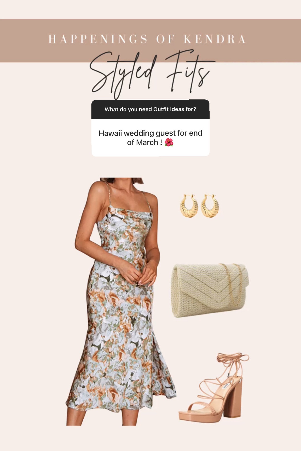 Beach Wedding Guest Styled Outfit 

#LTKtravel #LTKunder100 #LTKwedding
