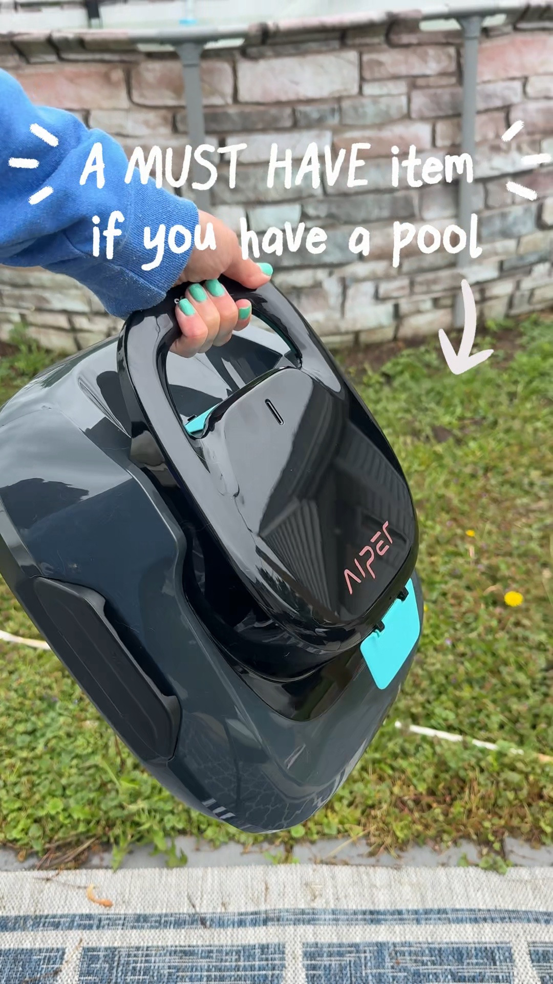 This pool vacuum is hands down one of the best things I’ve bought for our pool. 🙌

Instead of spending hours vacuuming, scrubbing, and fishing debris out of the water, I just drop this in and let it do all the work. It picks up dirt, leaves, and bugs, and keeps the pool looking crystal clear with almost zero effort from me.

If you have a pool and don’t own one yet… this is your sign. It saves SO much time, keeps the water cleaner, and honestly makes pool ownership way less work. 💦☀️

Linked in my LTK because it’s been an absolute game changer!

#LTKHome #LTKSummer #PoolMustHaves #PoolLife #BackyardGoals #SummerFavorites #PoolVacuum #HomeFinds #OutdoorLiving #LTKFindsUnder100 #PoolCleaning #BackyardOasis #TikTokMadeMeBuyIt