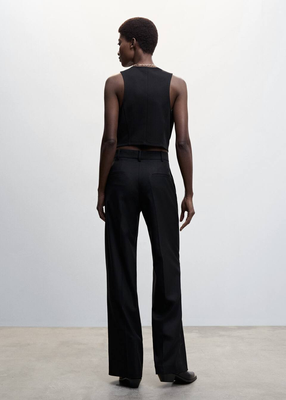 Gilet costume boutons -  Femme | Mango France | MANGO (FR)