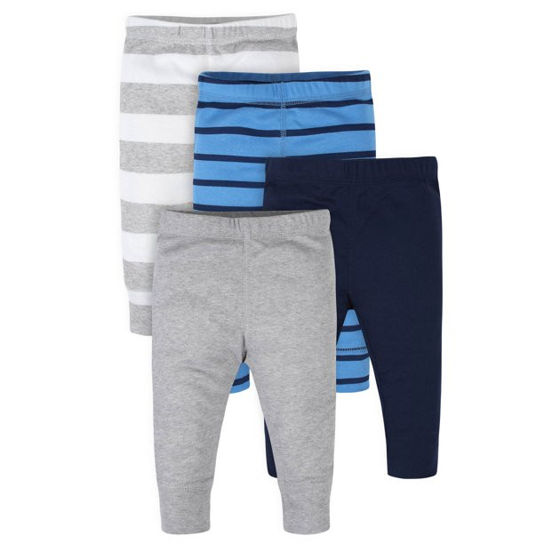 Onesies Brand Baby Boys Pants, 4-Pack | Walmart (US)
