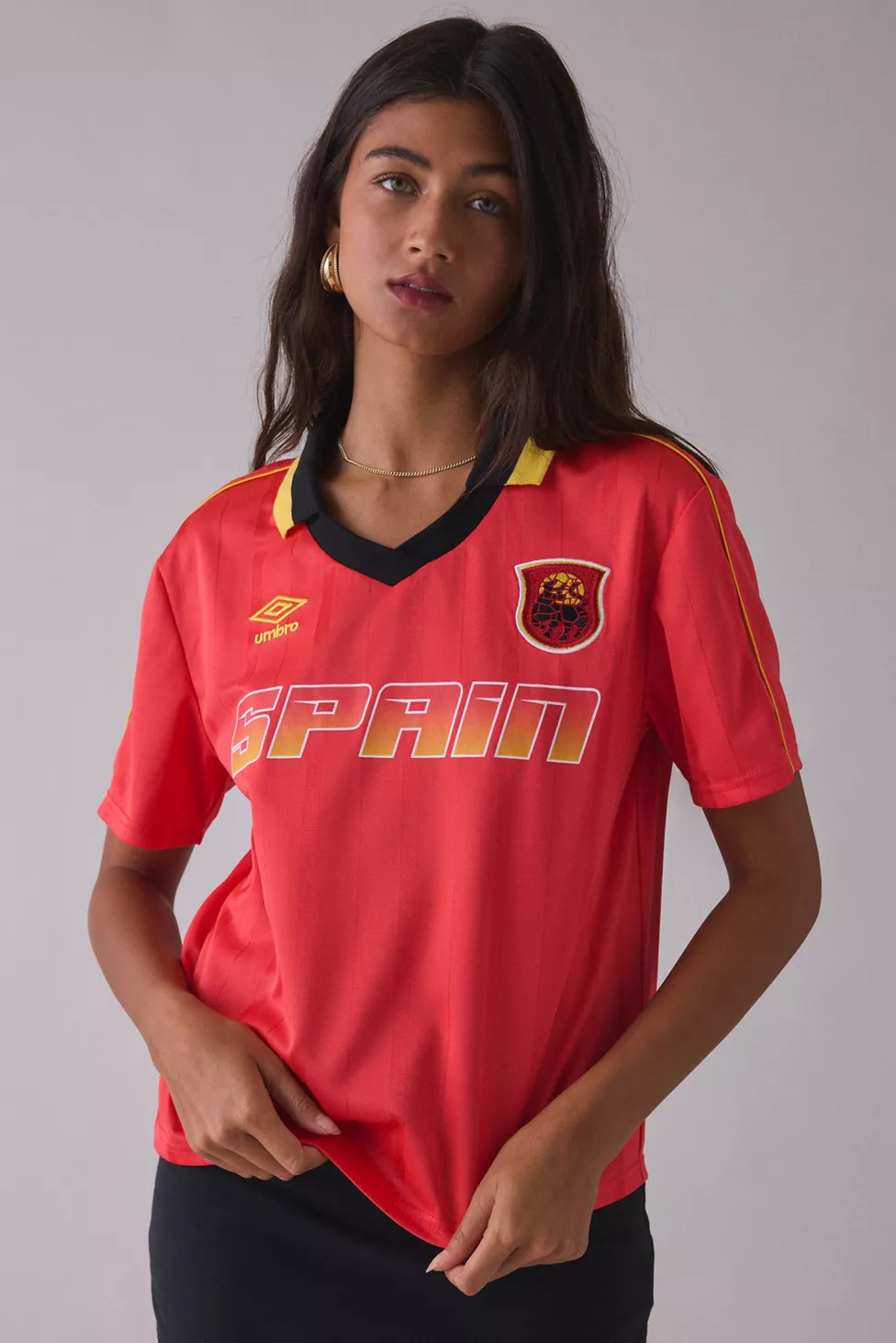 Umbro UO Exclusive Polo Jersey Top | Urban Outfitters (US and RoW)