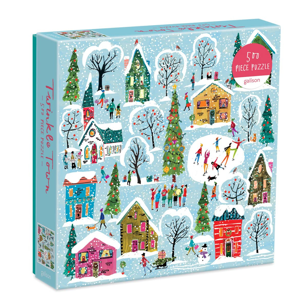 Galison Twinkle Town 500 Piece Puzzle from Galison - Featuring Colorful and Whimsical Illustratio... | Amazon (US)