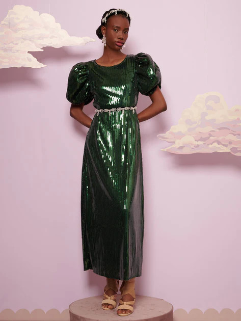 DREAM Arabesque Sequin Midi Dress | Sister Jane (UK)