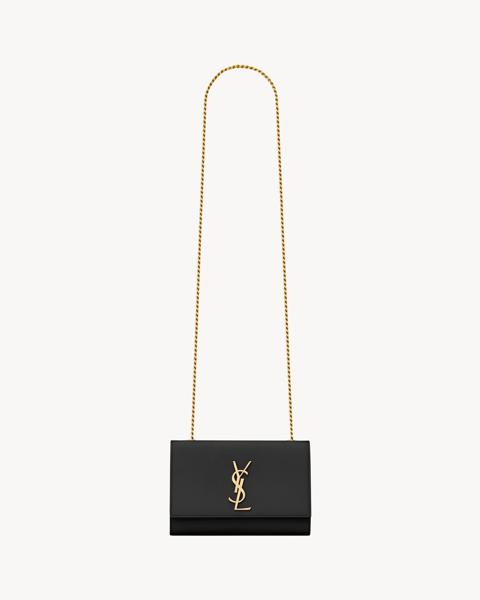 kate small chain bag in grain de poudre embossed leather | Saint Laurent Inc. (Global)