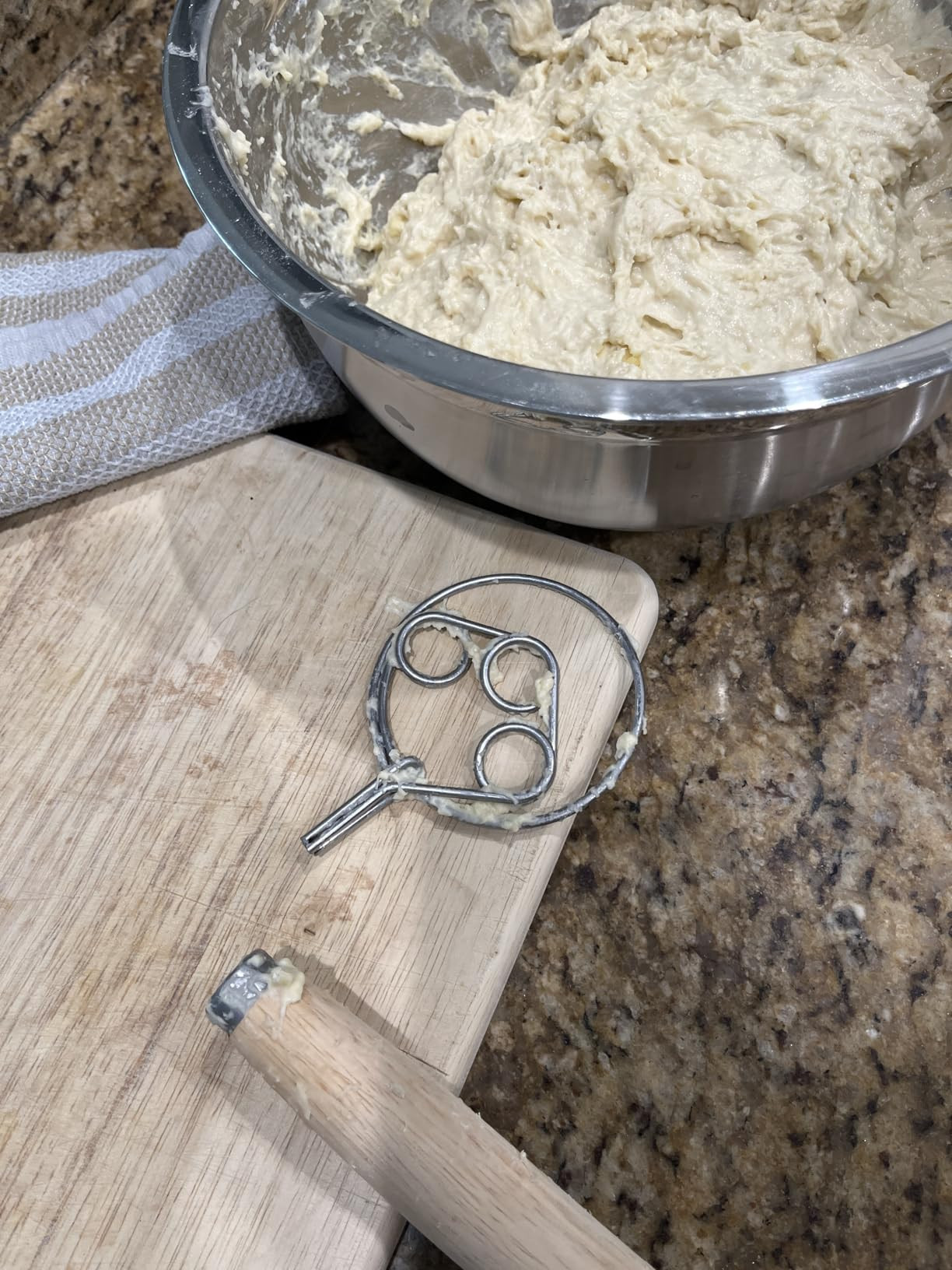 YAANI Sourdough Starter Kit, Sourdough Bread Baking Supplies, Banneton Bread Proofing Basket Set ... | Amazon (US)