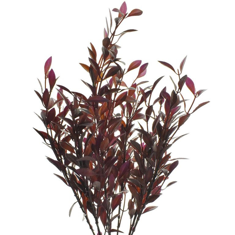 Artificial Myrtle Leaf Spray, Purple, 18-Inch - Walmart.com | Walmart (US)