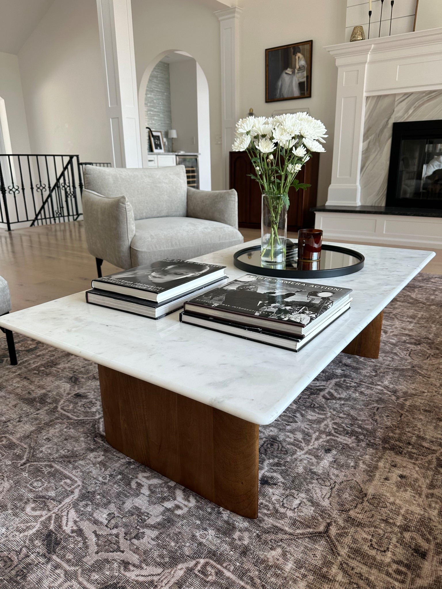The best coffee table! We really love marble over here. 🤍

#LTKStyleTip #LTKHome
