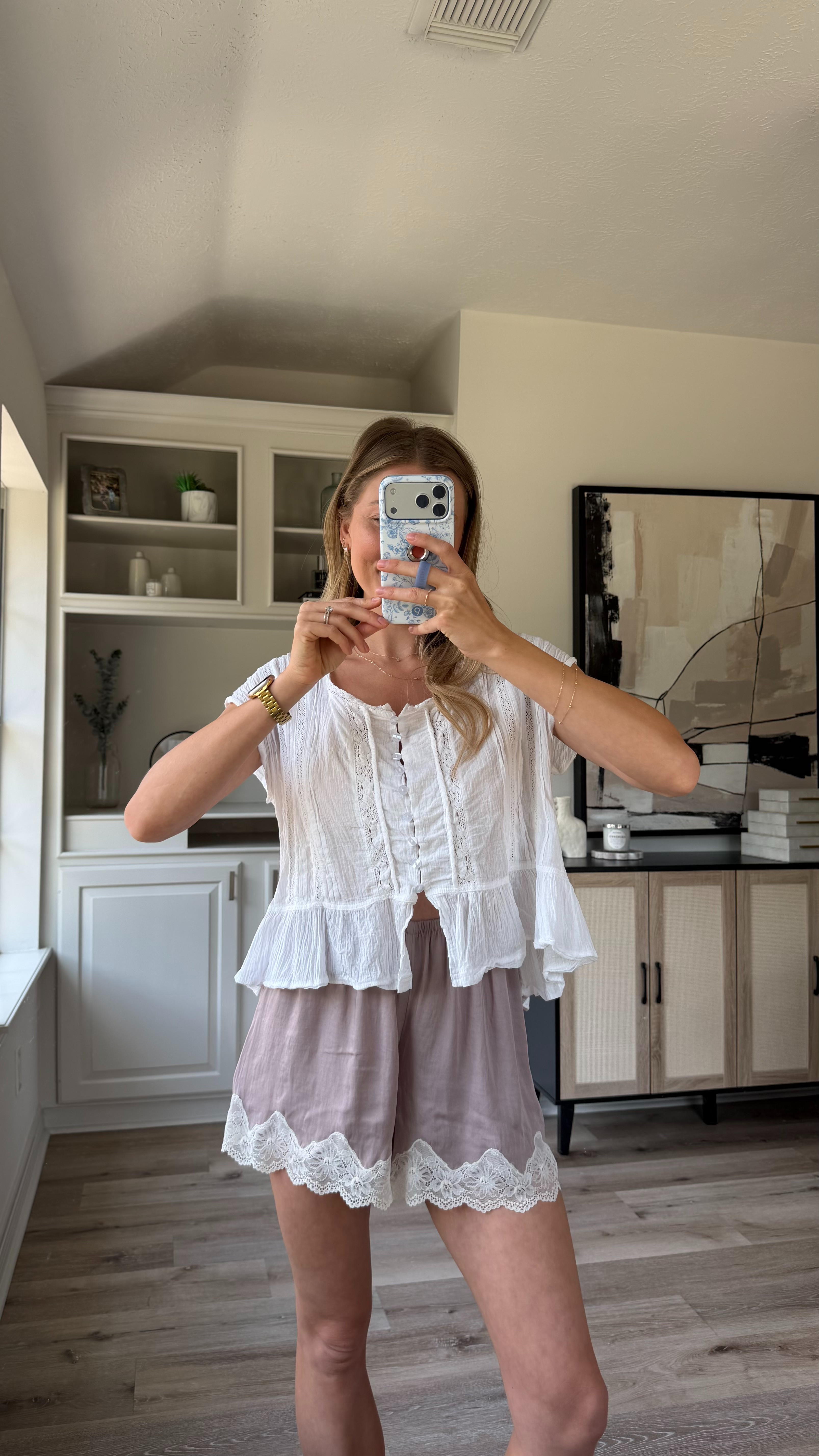 Love this ruffle top for summer! Flowy and nursing friendly. Wearing size small
 

 #LTKootd #LTKmomlife