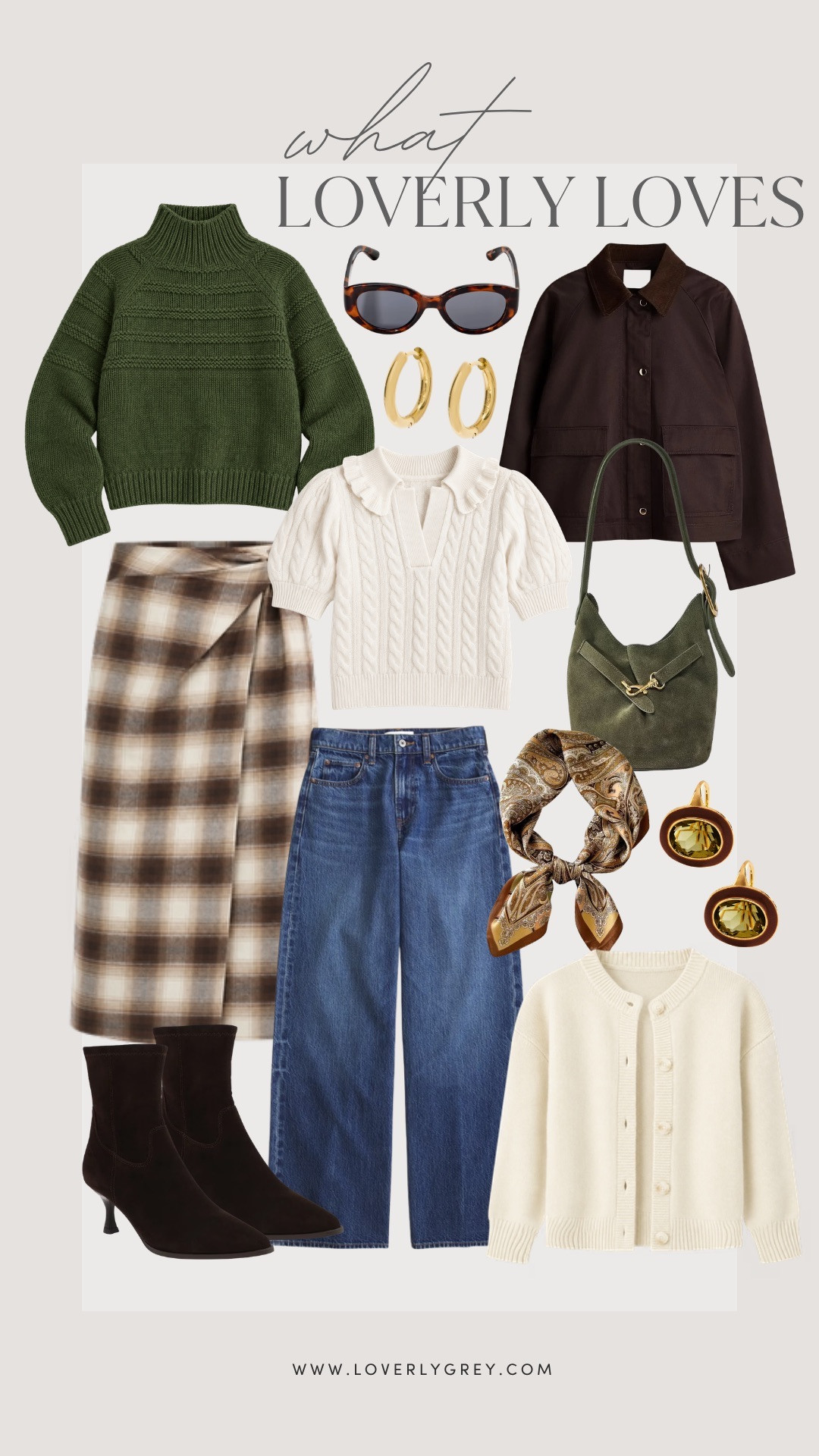 Love all these fall finds! Brown and olive green with neutrals and denim is a classic combo and you can mix and match these pieces super easily!

Loverly grey, fall fashion, what loverly loves, denim abercrombie, walmart fashion, loft, target style finds, fall fashion inspo, outfit ideas for fall affordable 

 #LTKootd #LTKSeasonal