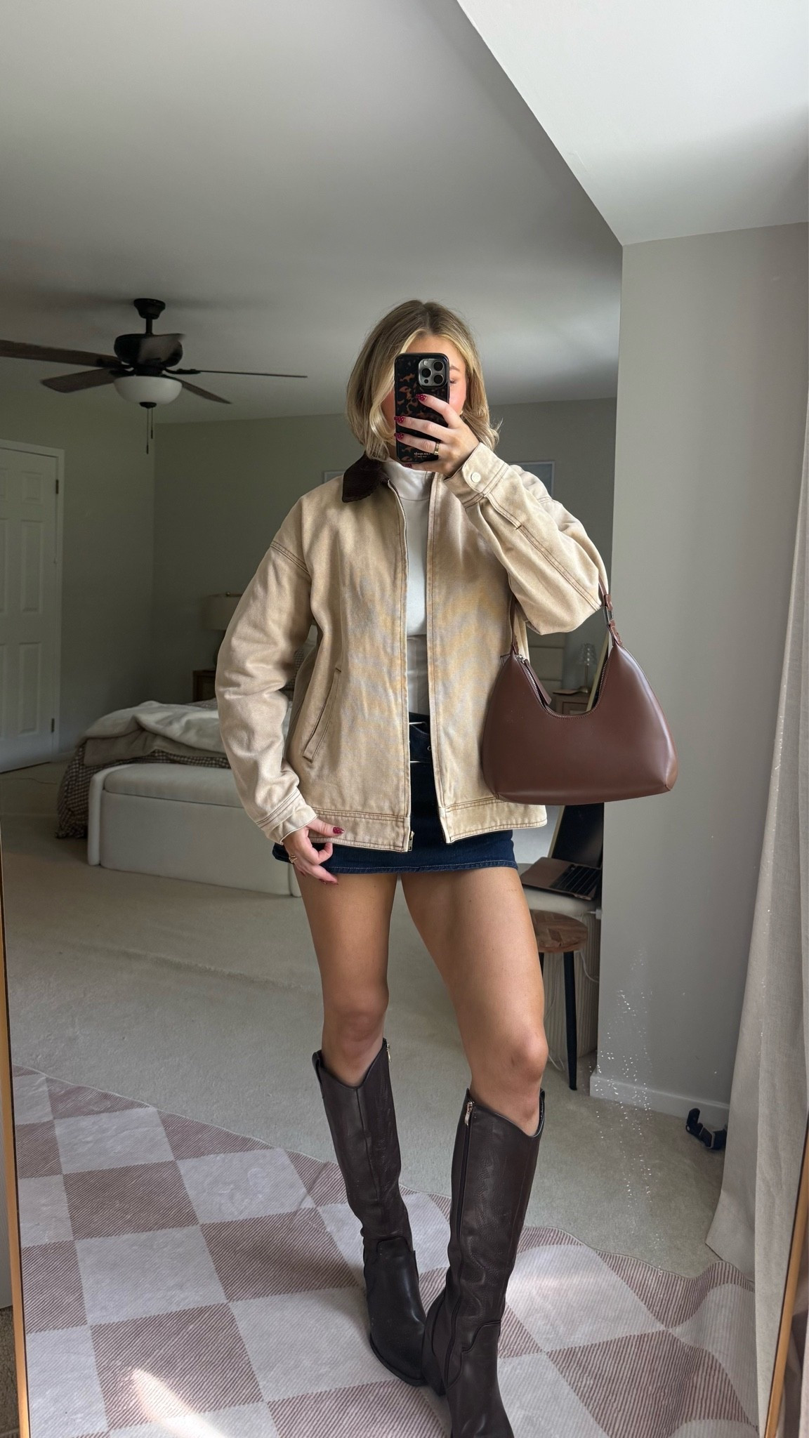 Barn jacket outfit 🤎

#LTKootd #LTKSeasonal