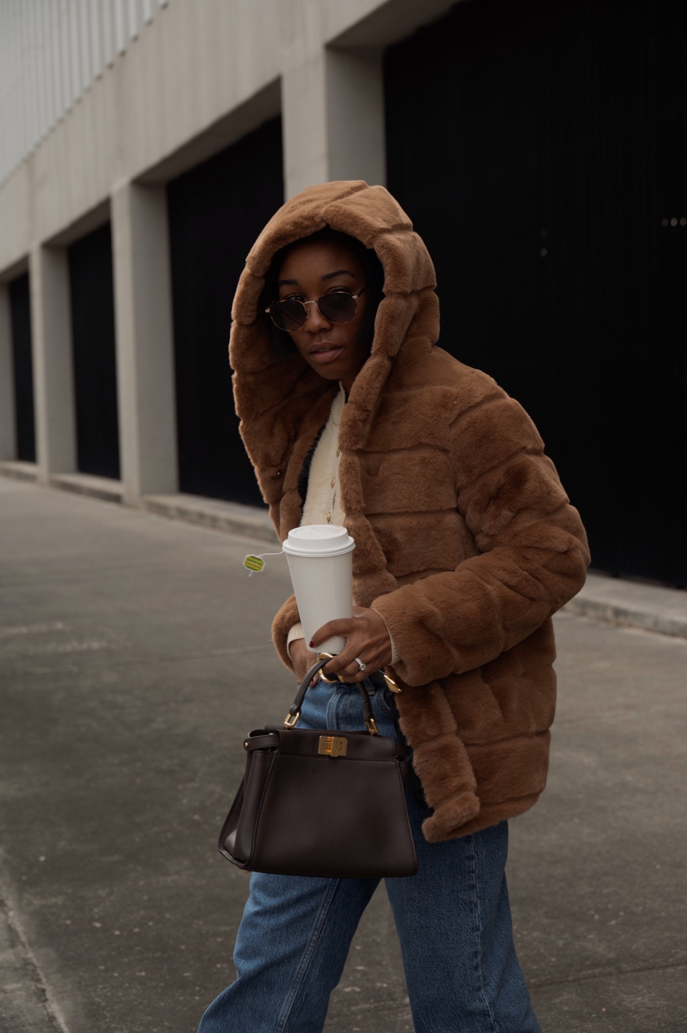 Camel coat with hoodie Use code WINTER25 for 25% off at checkout.

#LTKPetite #LTKSaleAlert #LTKootd