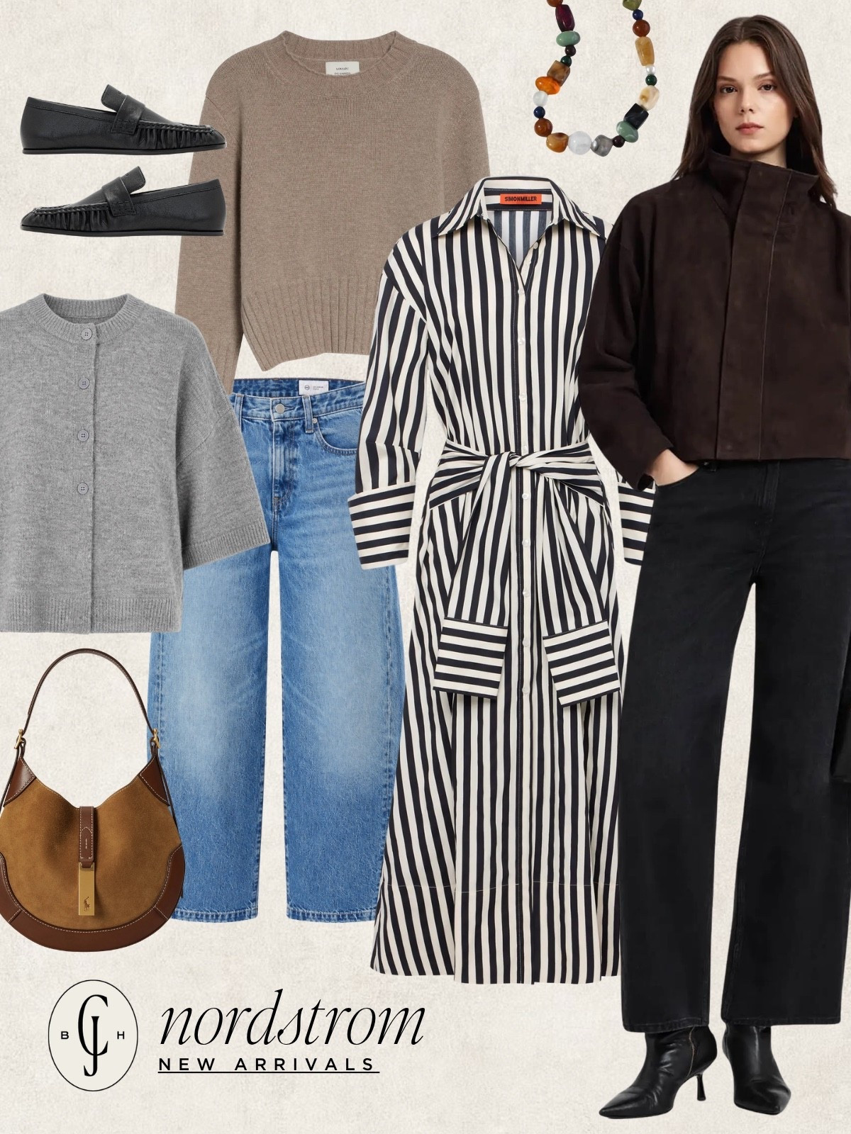 Nordstrom new arrivals for fall — love the deep colours and cozy materials.

#LTKfall #LTKdresses #LTKjeans