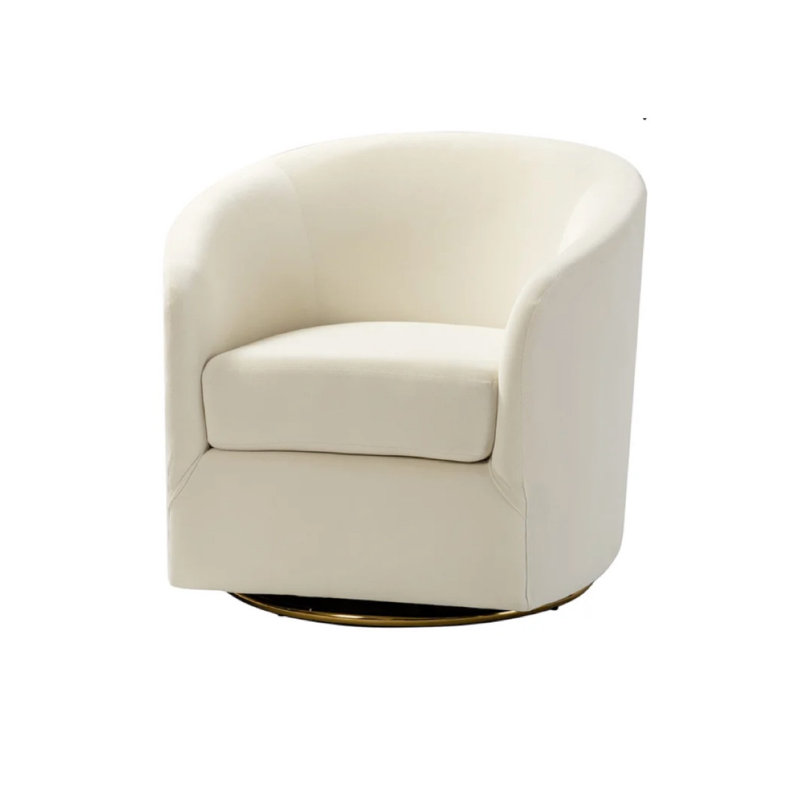 modern white swivel chair!

#LTKhome