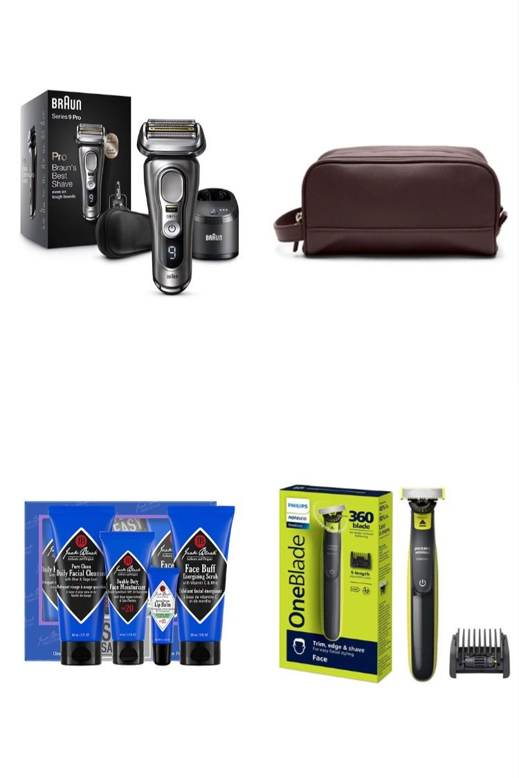 Grooming Holiday Gift Ideas for Him 

Upgrade his grooming routine this holiday season ✨
From Jack Black’s Skin Saviors Set to the Philips Norelco OneBlade 360 and Braun Series 9 Pro Electric Shaver, these gifts combine luxury and practicality for the modern man. Don’t forget a sleek double zip toiletry bag to complete the set — perfect for travel or daily use. A thoughtful, stylish, and useful holiday gift idea for him!


#HolidayGiftsForHim #GroomingGifts #MensGrooming #GiftIdeasForMen #HolidayGiftGuide #JackBlackSkincare #PhilipsNorelco #BraunShaver #MensEssentials #SelfCareForMen #LuxuryGiftsForHim #MensStyle #TravelToiletryBag #MensSkincare #AmazonGiftsForHim #MensGiftIdeas #HolidayShopping #GroomingEssentials #ChristmasGiftsForHim #GiftGuide2025 

 #LTKGiftGuide #LTKHoliday #LTKMens
