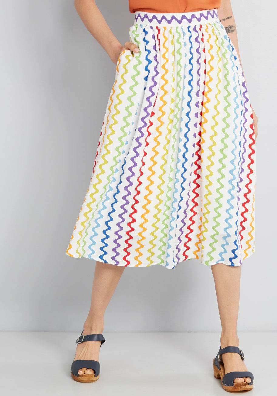 Match Made Midi Skirt | Modcloth