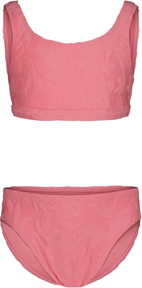 Roxy Girls' Two-piece Bikini Swimsuit Set, UPF 50+ Sun Protection, Quick-Dry Bathing Suit | Amazon (US)