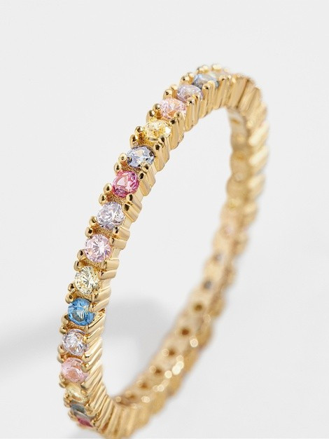 Vivace 18K Gold Vermeil Stacking Ring | BaubleBar (US)