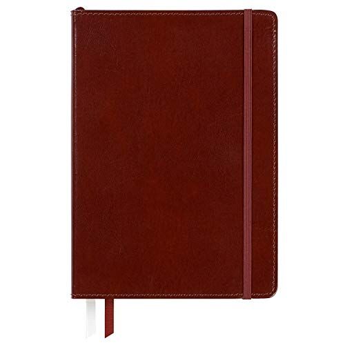 C.R. Gibson Brown Professional Leather Journal Notebook, 6" W x 8.5" L, 240 Pages | Amazon (US)