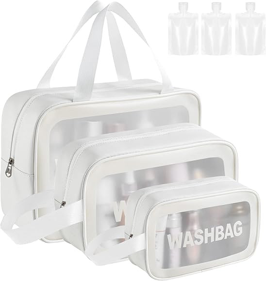 TOUYINGER Toiletry Bags for Traveling Women, Cosmetic Bag Makeup Bag Travel Bag Set for Toiletrie... | Amazon (US)
