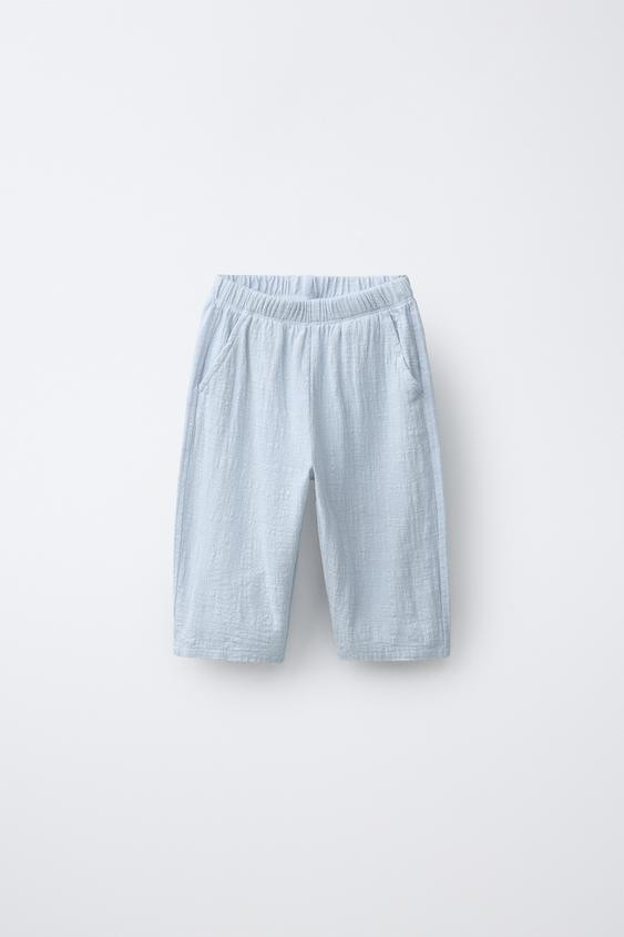 COMBINATION TEXTURE PANTS | Zara US