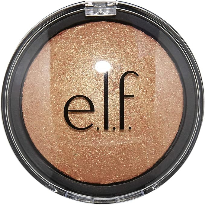 Elf Cosmetics Baked Highlighter 83707 Apricot Glow, 1.1 Ounce | Amazon (US)