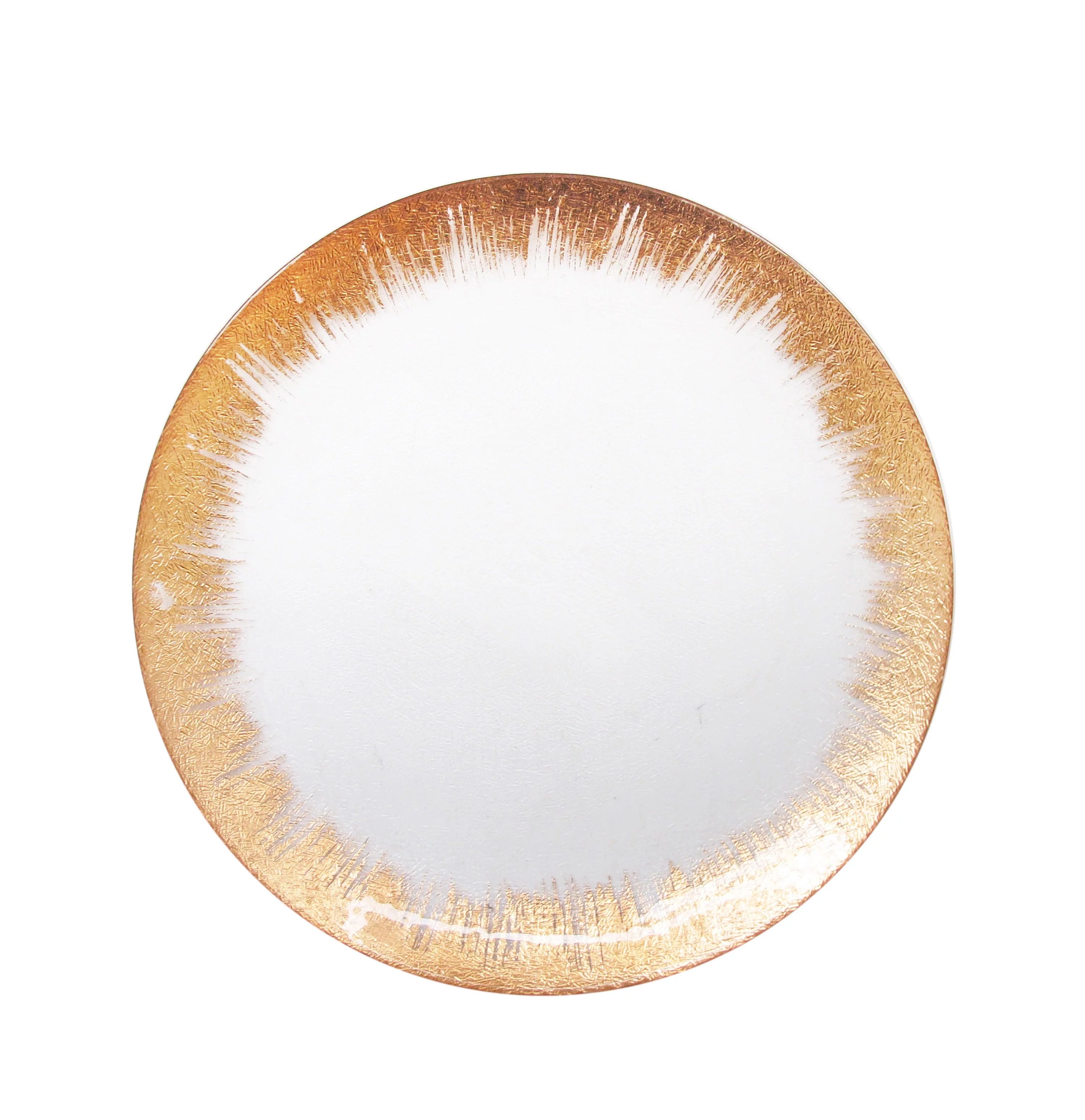 American Atelier Selene Copper Glass Charger Plate 13-Inch | Walmart (US)