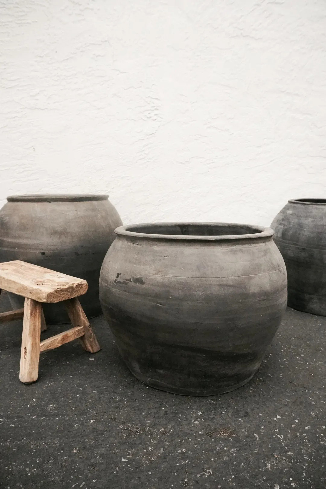 Vintage Large Clay Planter,Rustic Farmhouse Vase,Wabi-Sabi Decor,Olive Tree Planter,Xlarge Clay P... | Etsy (US)