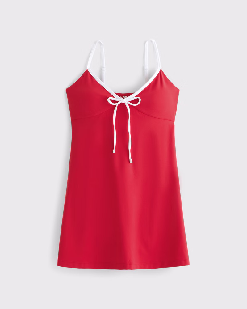 Abercrombie & Fitch Women's YPB studioFLEX Cami Mini Dress in Red - Size XS | Abercrombie & Fitch (US)