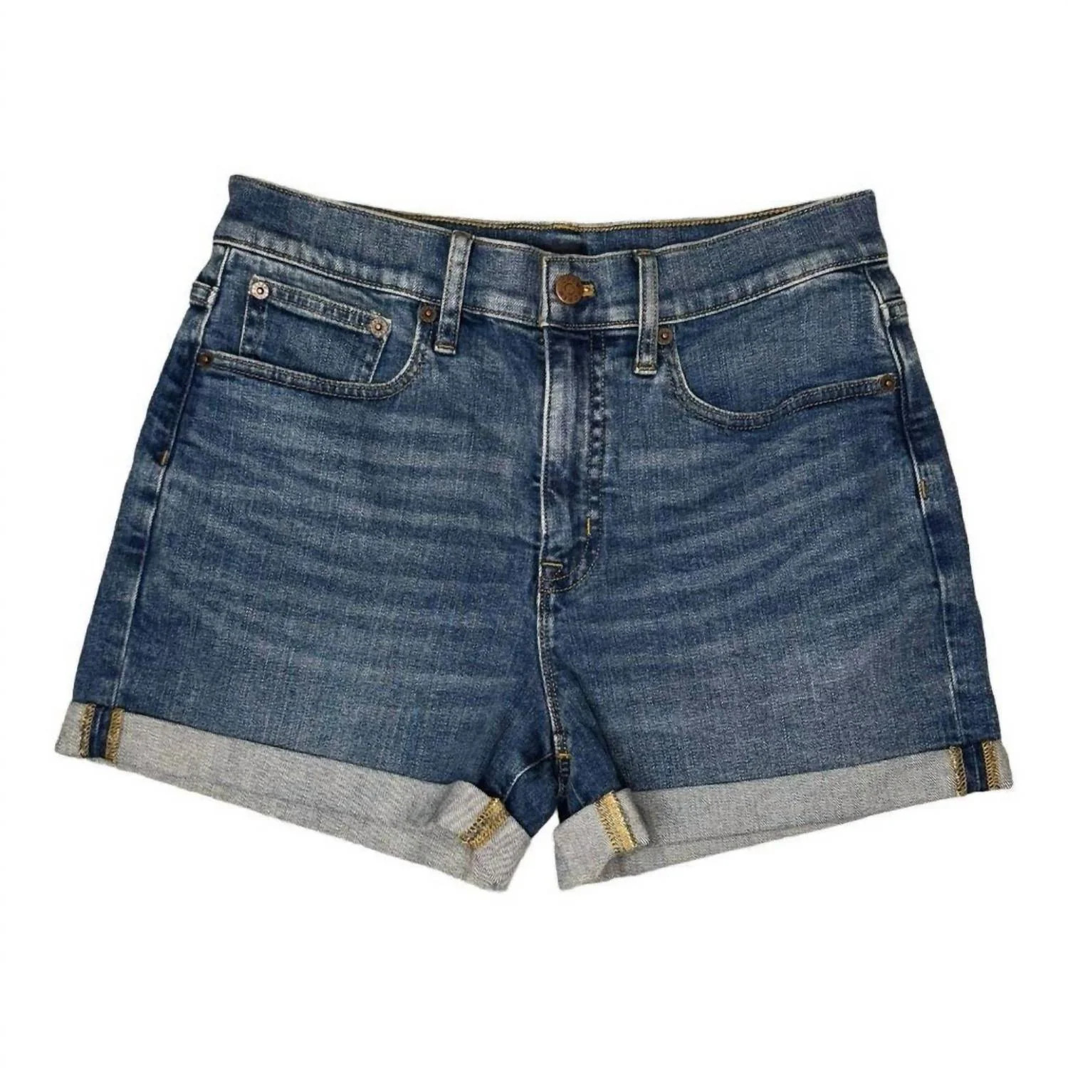 Women's Classic Denim Short In Blue | Shop Simon