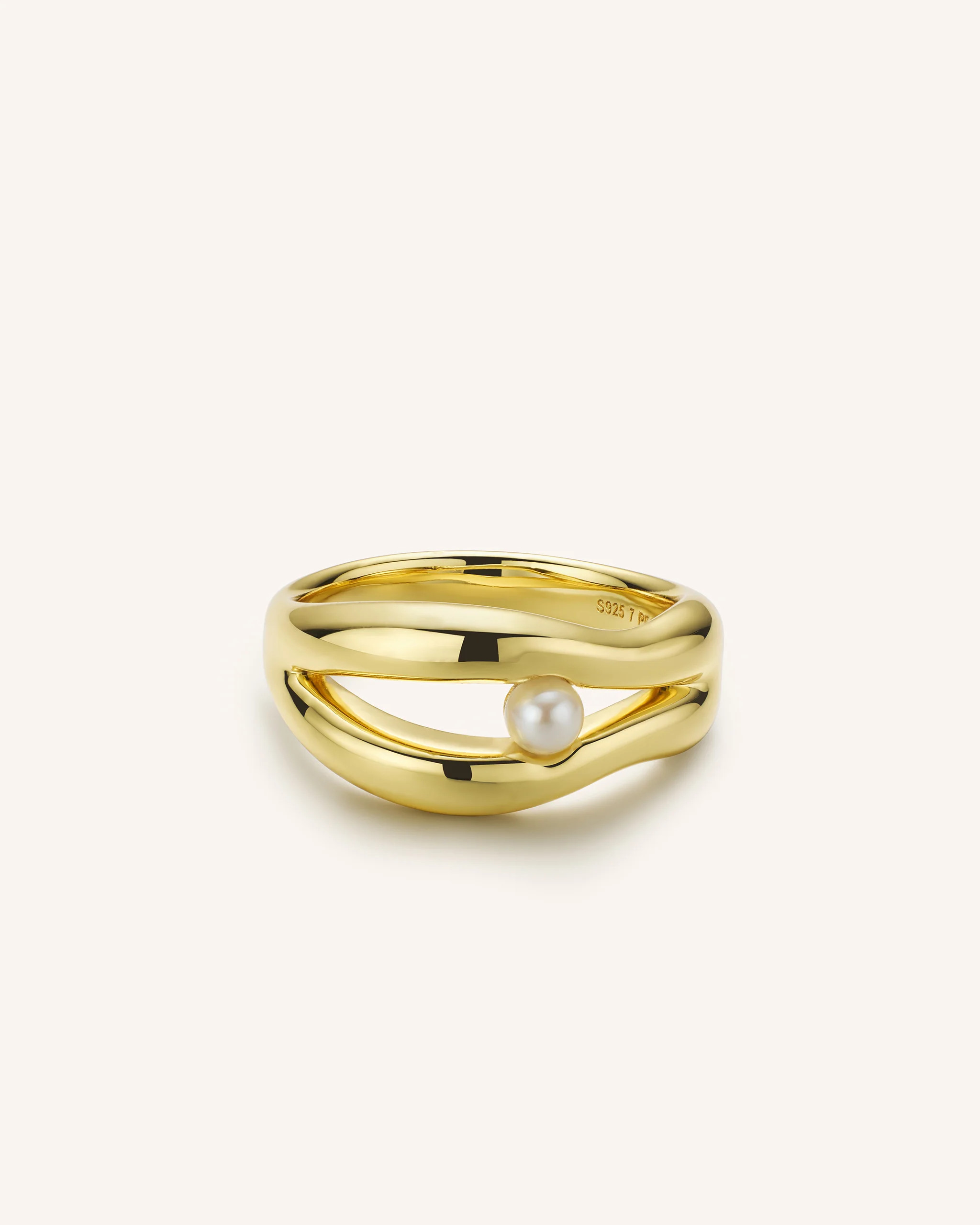 Ocean One Pearl Ring | PEACHMIND