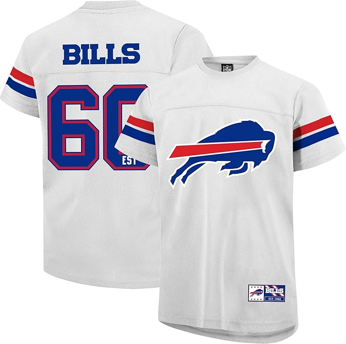 Ultra Game NFL Boys NFL Official Mesh Vintage Jersey Tee Shirt | Amazon (US)