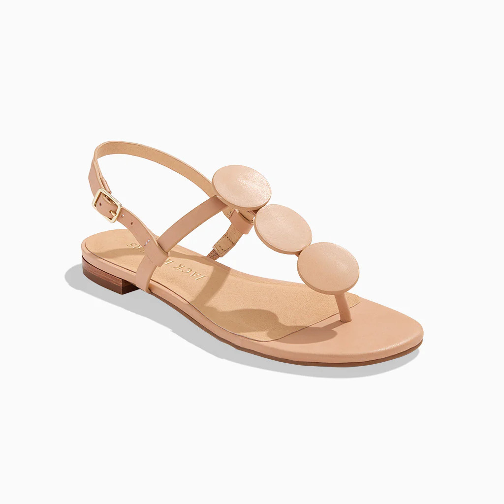Worth Flat Sandal - Toast | Jack Rogers