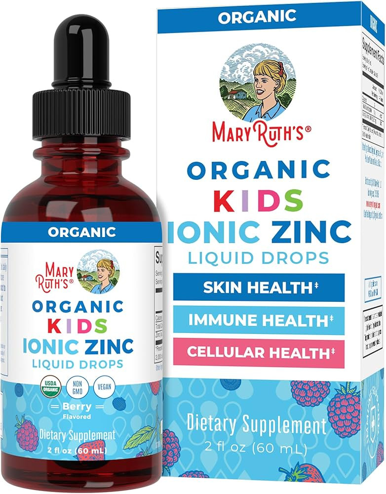 MaryRuth Organics Zinc Supplement for Immune Support, Immune Support Supplement for Kids, Ages 4-... | Amazon (US)