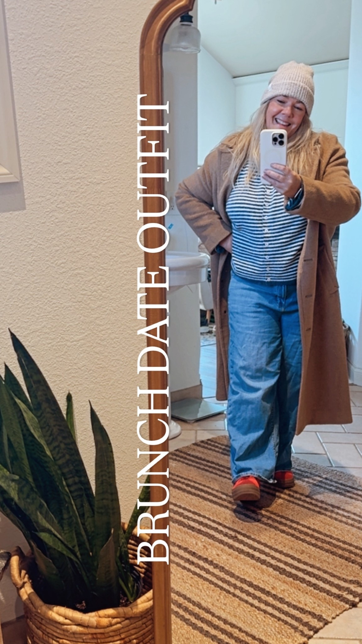 Sunday Morning Brunch Date Outfit!! 
Coat @Madewell Jeans @American Eagle Outfitters Cardigan #brunchoutfit #cardigan #longcoat

#LTKOver40 #LTKootd #LTKSeasonal