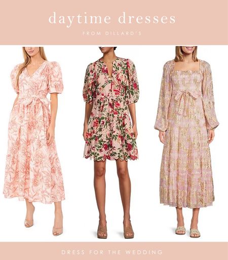 It’s the time of year for day dresses!  ☀️These daytime dresses and sundresses are the perfect thing to wear for attending bridal showers, baby showers, bridal brunches or just enjoying the warm weather with friends. Great styles for the mother of the bride to wear for her daughter’s bridal shower. Pink dress, floral print dress, spring casual dress, summer casual dress, vacation dress, resort dress. #ltkover40 #ltkfamily

#LTKwedding #LTKparties #LTKSeasonal