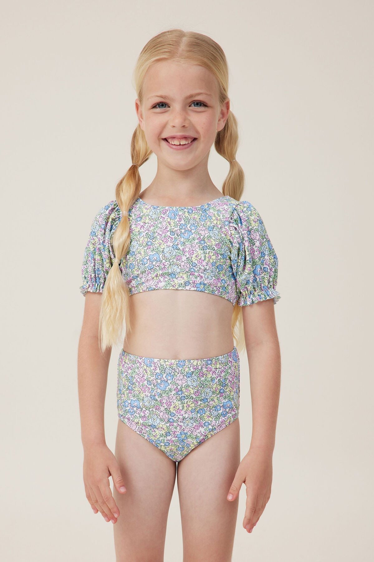 Paige Puff Sleeve Bikini | Cotton On (ANZ)