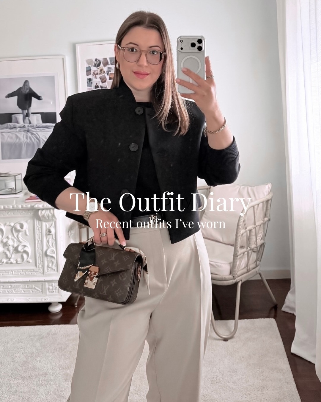 A few of my recent favorite outfits. Let me know which one is your favorite? ✨🤍

#fashiondiary #outfits #outﬁtinspo #springoutfitideas
#pinterestinspo 
 

spring outfit - outfit inspiration- Pinterest - spring outfit - Beige pants - camel belt - bailarinas - spring vibes - pinterest - grwm - outfit inspiration - luxury -neutral outfit - casual outfit