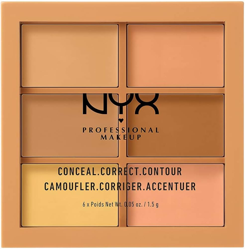 NYX PROFESSIONAL MAKEUP Conceal Correct Contour Palette - Medium | Amazon (US)