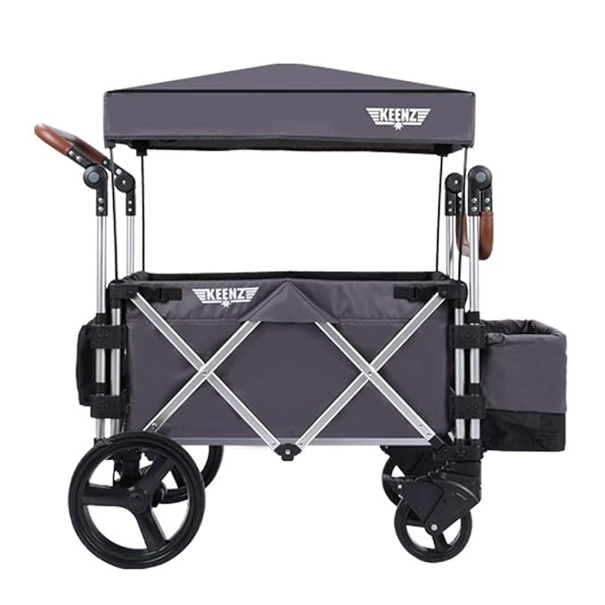 Keenz Stroller Wagon – 7S Pull/Push Wagon Stroller – Safe and Secure Baby & Big Kids Wagon wi... | Amazon (US)