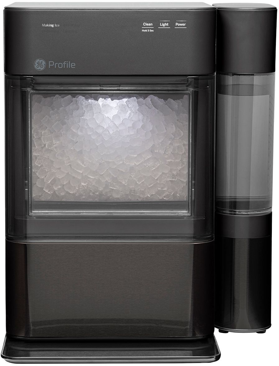 GE Profile Opal 2.0 24-lb. Portable Ice maker with Nugget Ice Production and WiFi Black stainless... | Best Buy U.S.