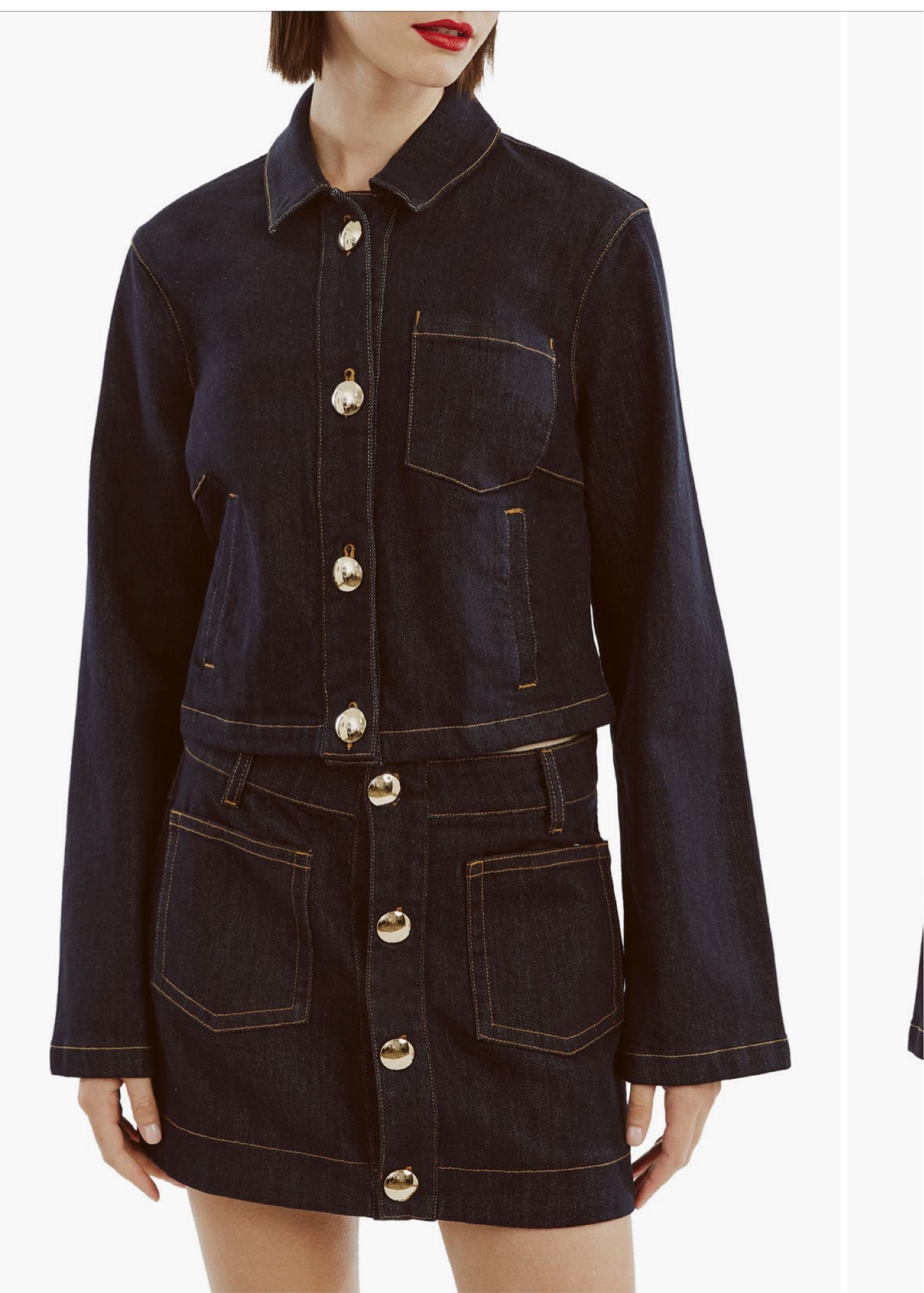 Cutest denim on denim set from Bardot  

#LTKover40 #LTKSeasonal