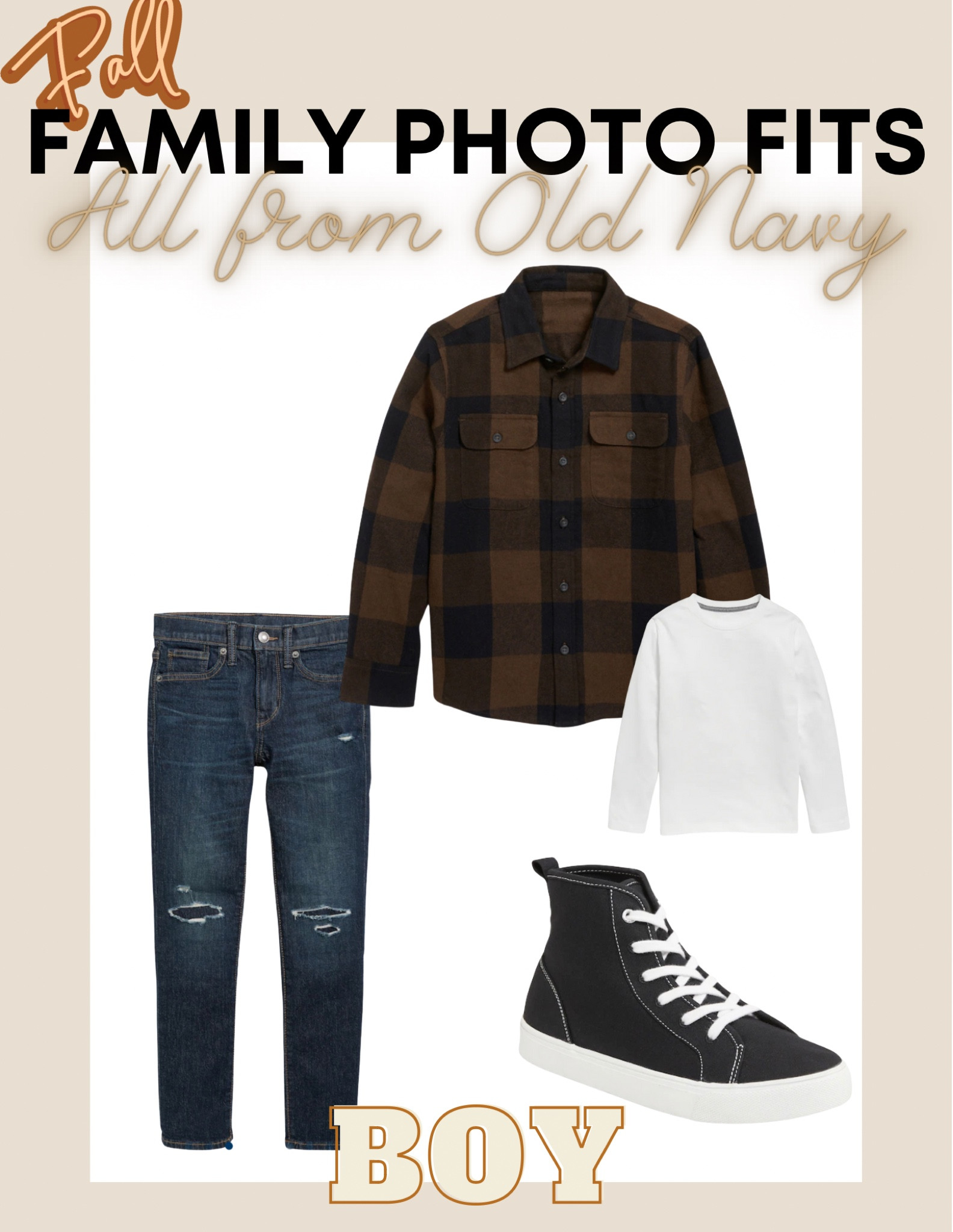 Fall family photo outfits for son, exclusively from Old Navy 

#LTKsalealert #LTKfamily