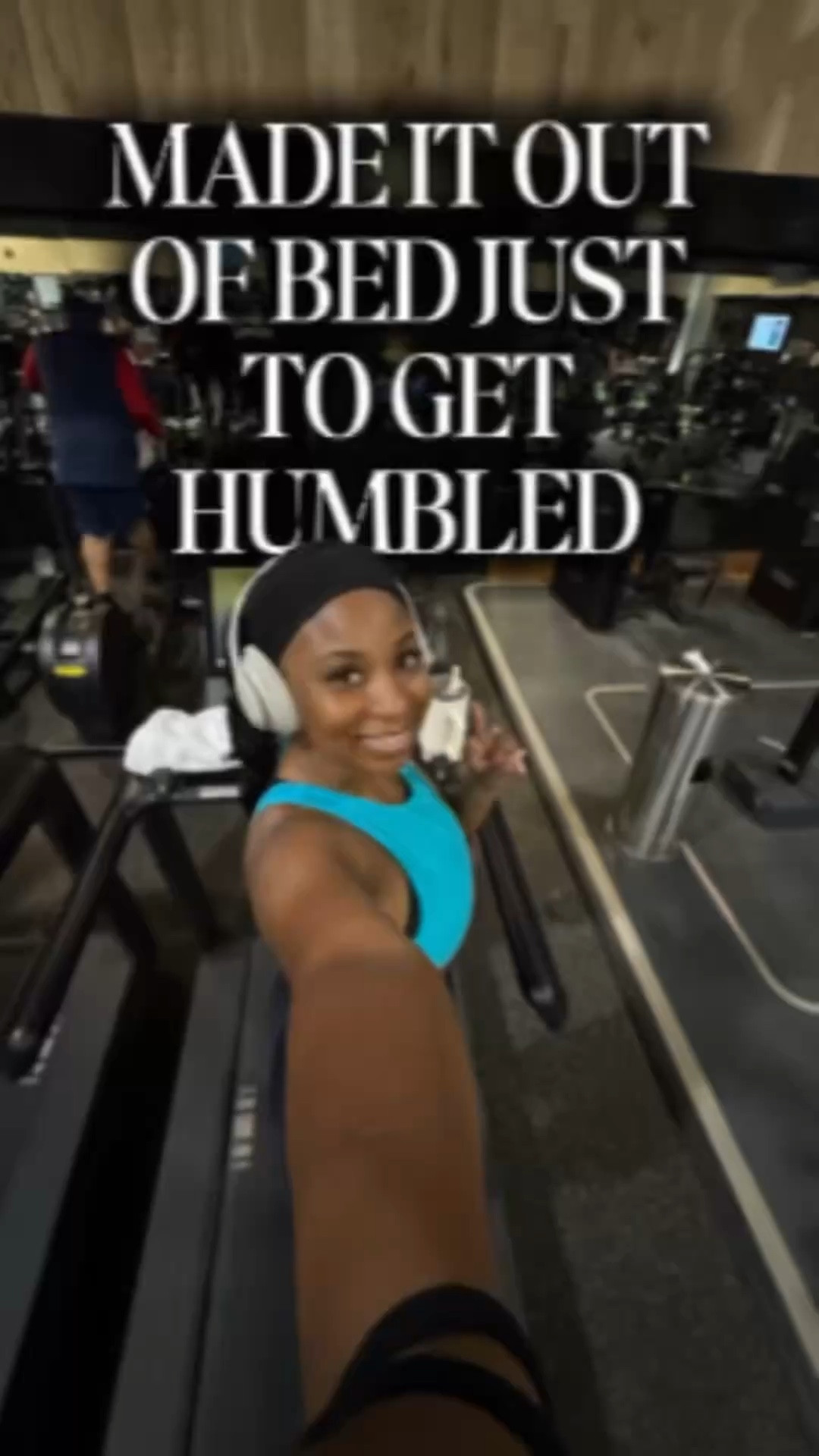 Made it out of bed just to get humbled 😵‍💫🔥 hot yoga sculpt was not playing with me today.
but one thing about me? I’m still showing up. and baby, the energy matters. Wearing size L in top, S in leggings. 

#LTKfitnessgoals #LTKmorningroutine #LTKActive