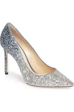 Romy Glitter Pump | Nordstrom