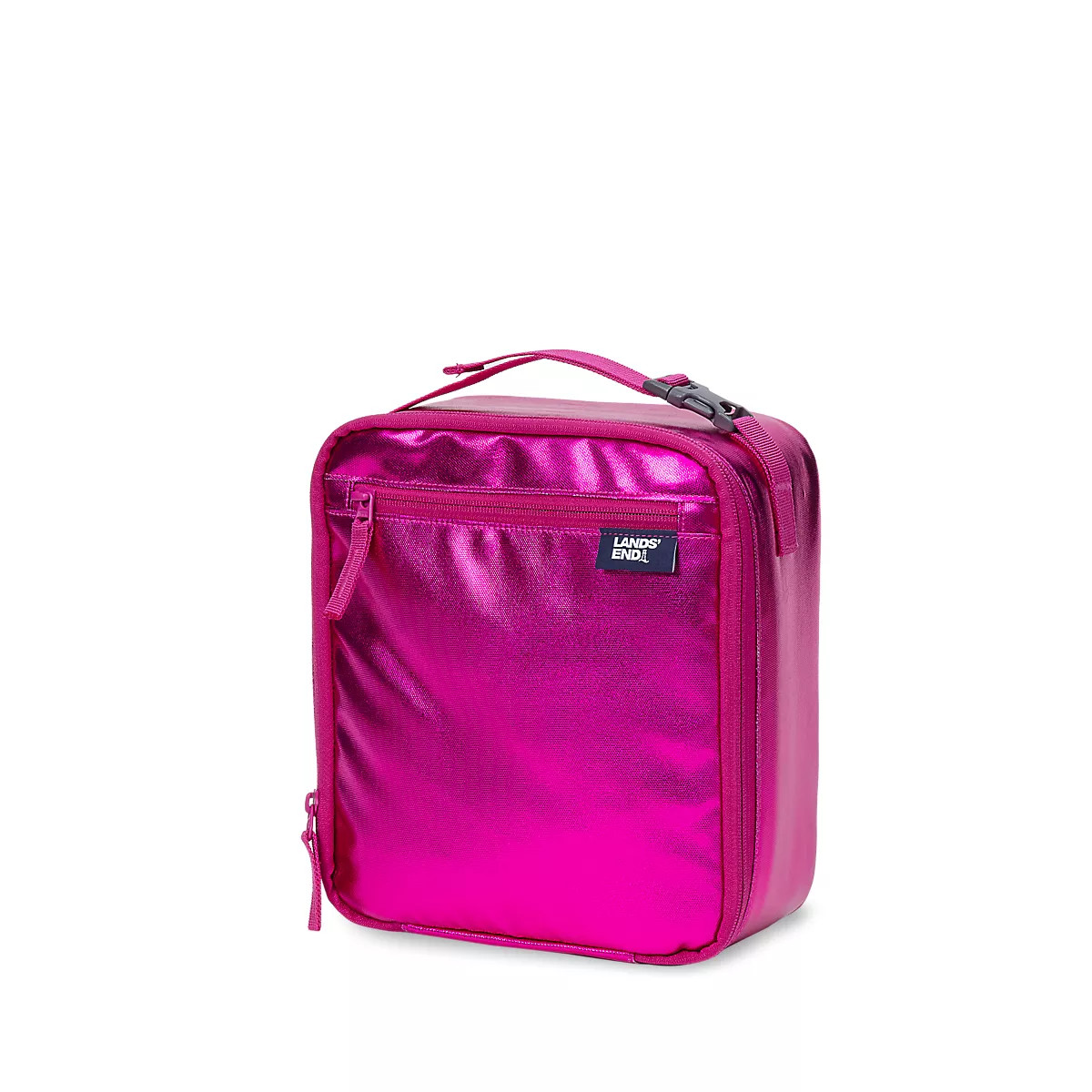 Kids Insulated EZ Wipe Solid Lunch Box | Lands' End (US)