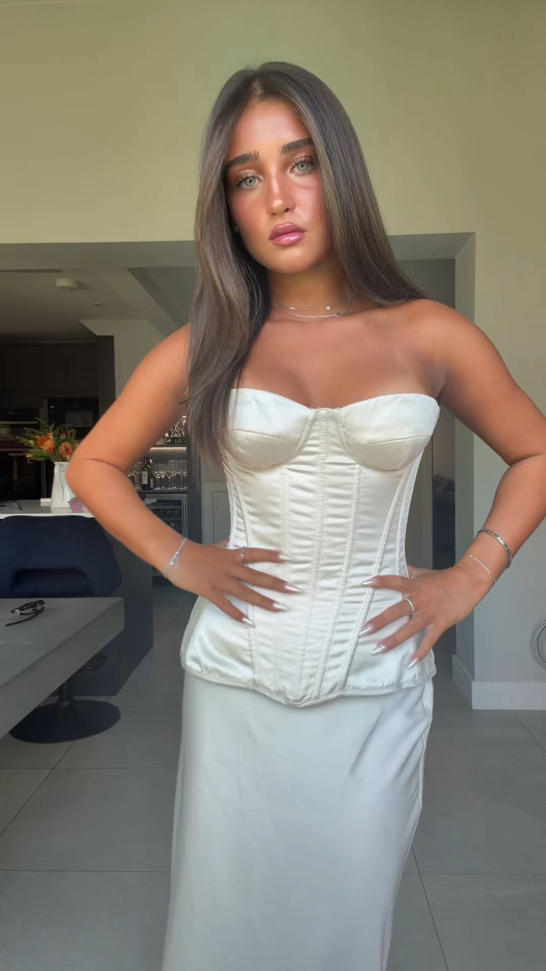 all white🤍

satin corset, midi skirt, satin skirt, corset top, white outfit, holiday inspo

#LTKsummer #LTKuk