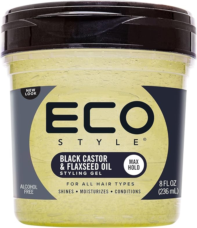 Eco Styler Black Castor & Flax Seed Oil, 8oz | Amazon (UK)
